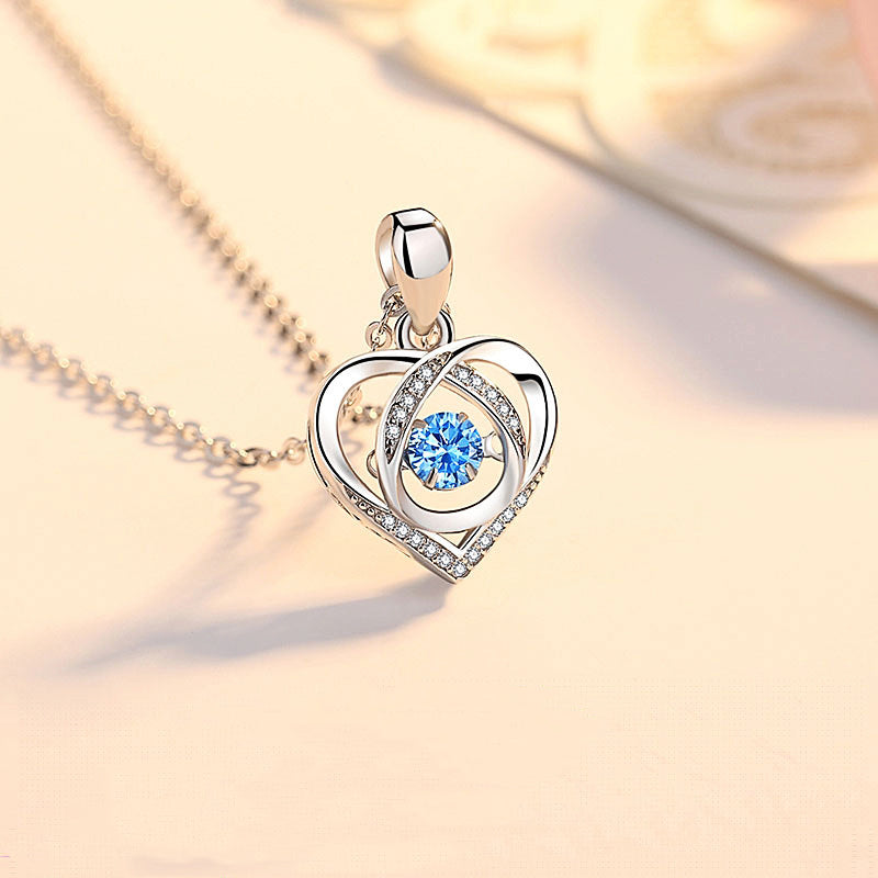 Sterling Silver Smart Love Pendant Necklace