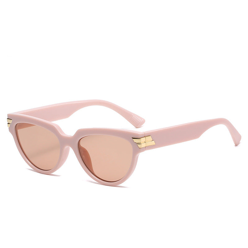 7 Dath Treocht Cat Eye Patrún Ómra Sunglasses Polaraithe