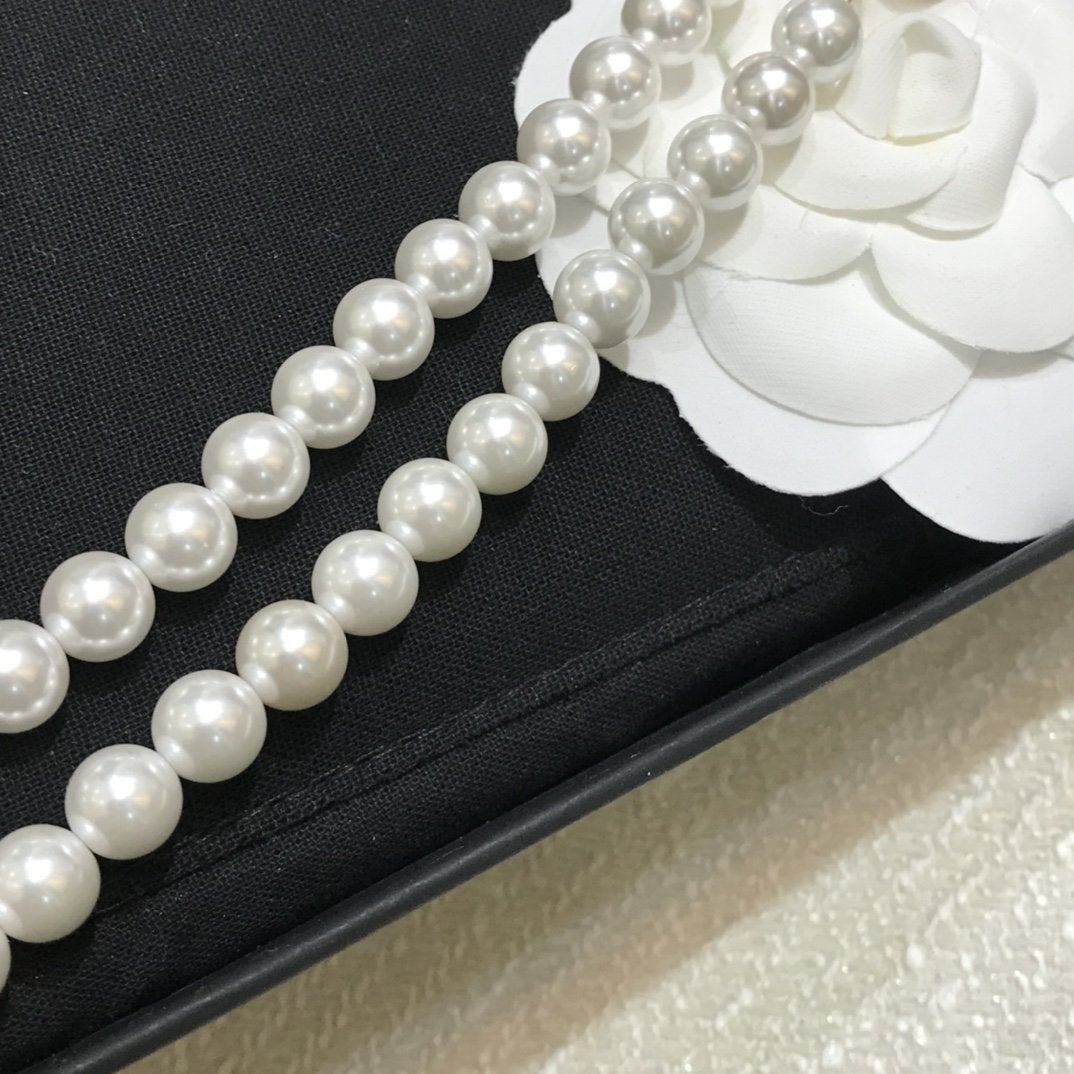 New Letter Pearl Necklace