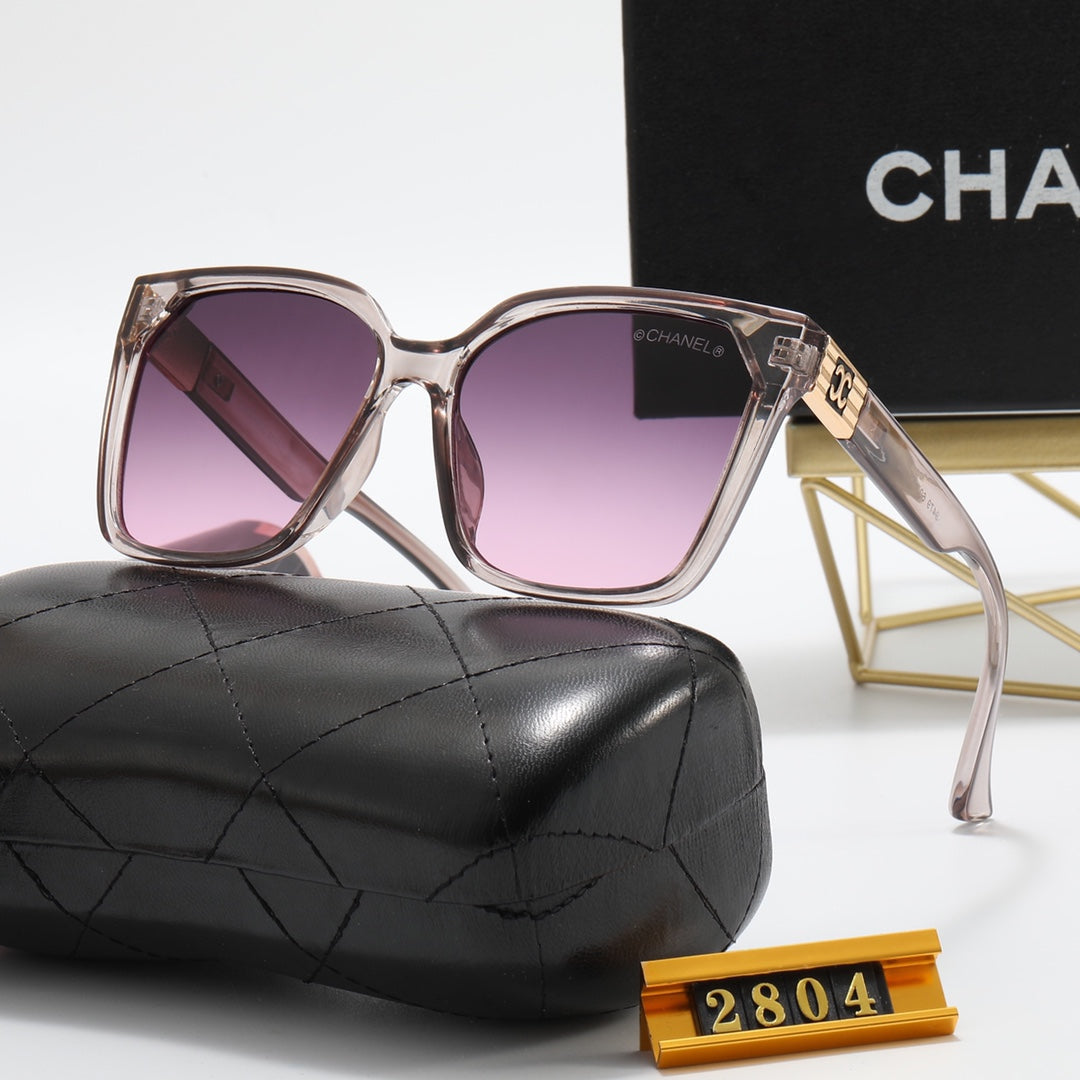 7 Farben quadratische Doppel-C-gewellte Bügel-polarisierte Sonnenbrille