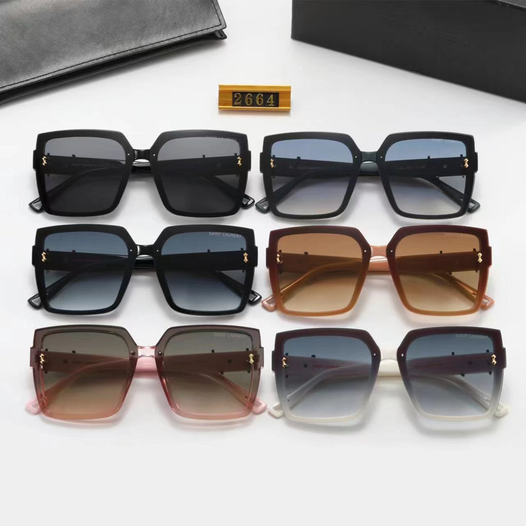 8-color fashionable YS letter printing sunglasses