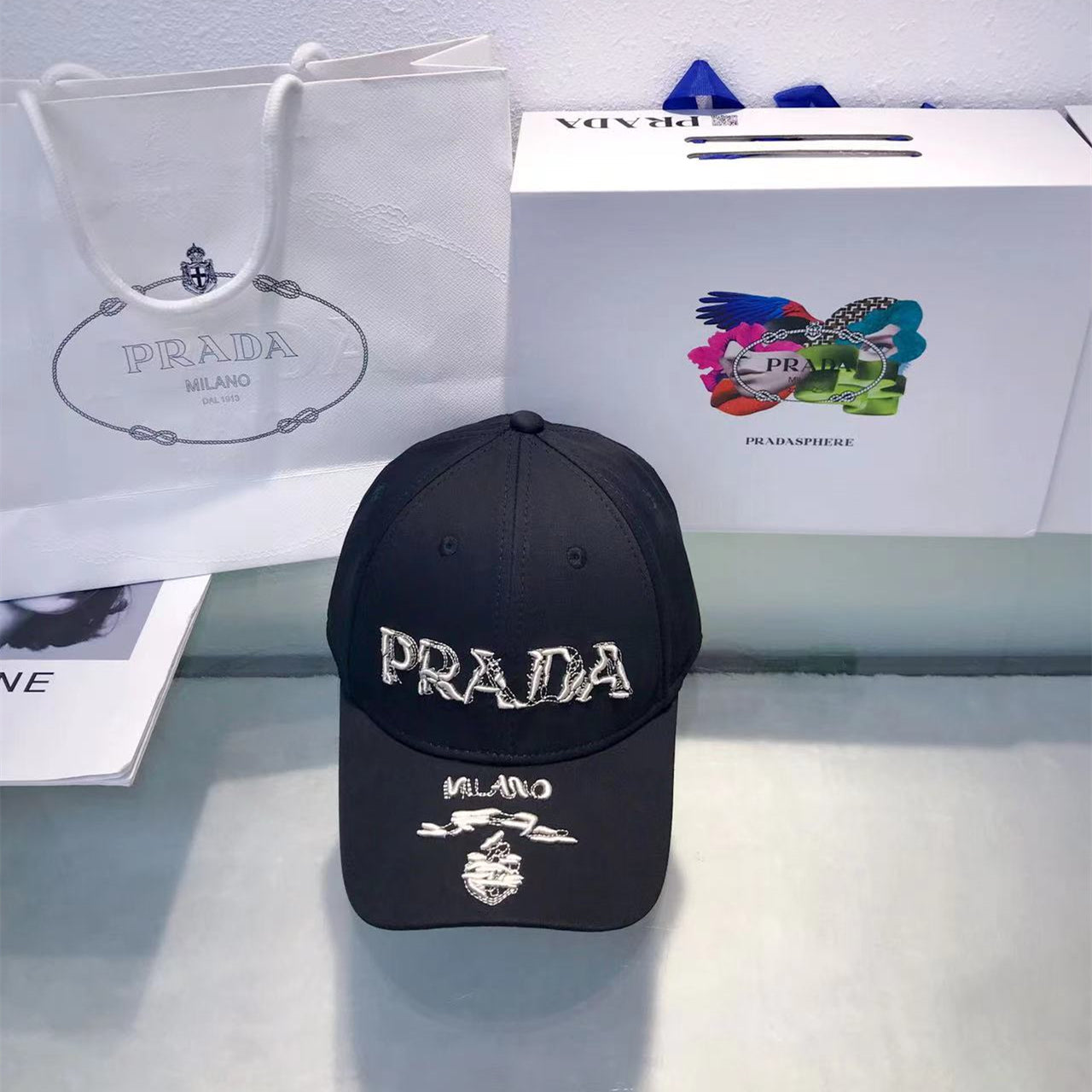 PA letter solid color baseball cap