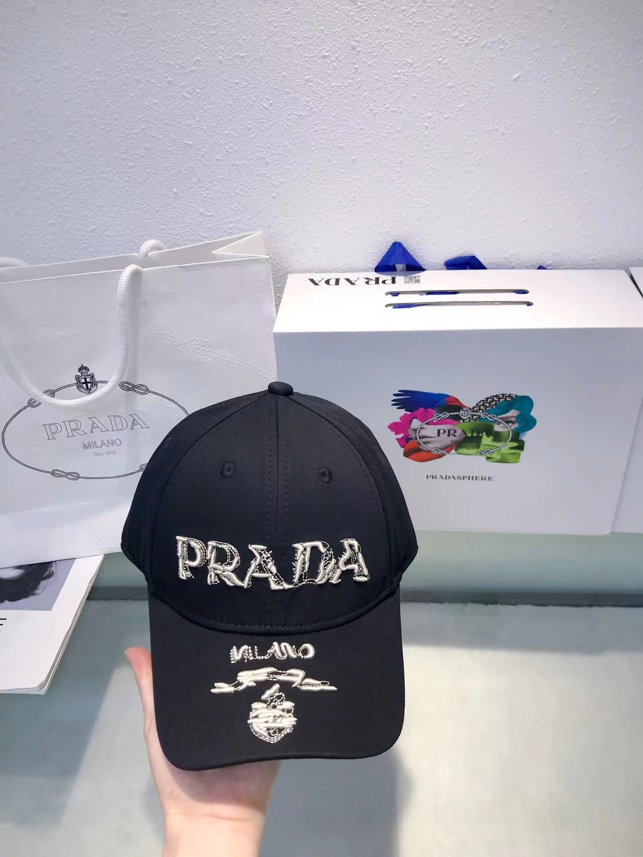 PA letter solid color baseball cap