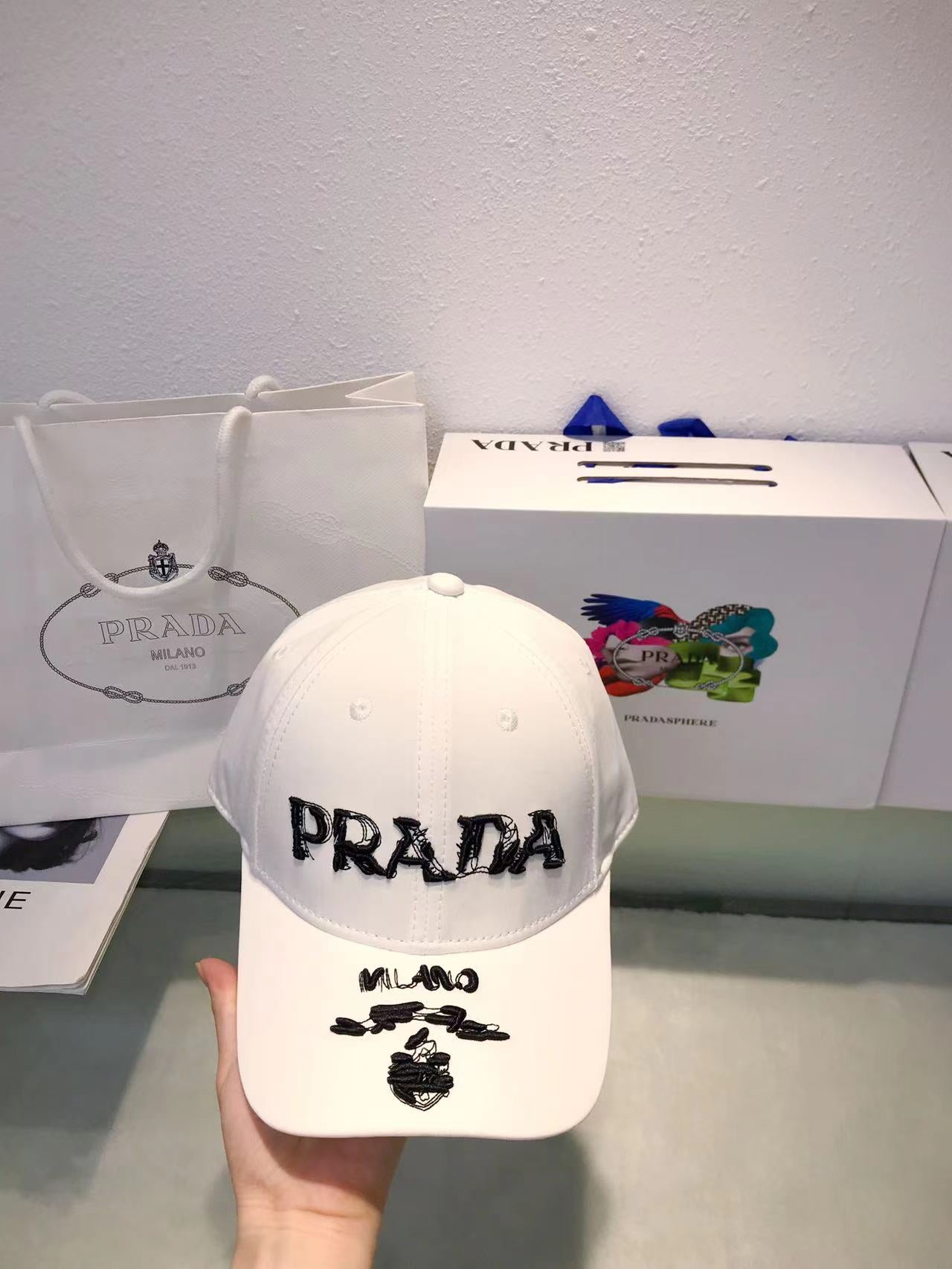 PA letter solid color baseball cap