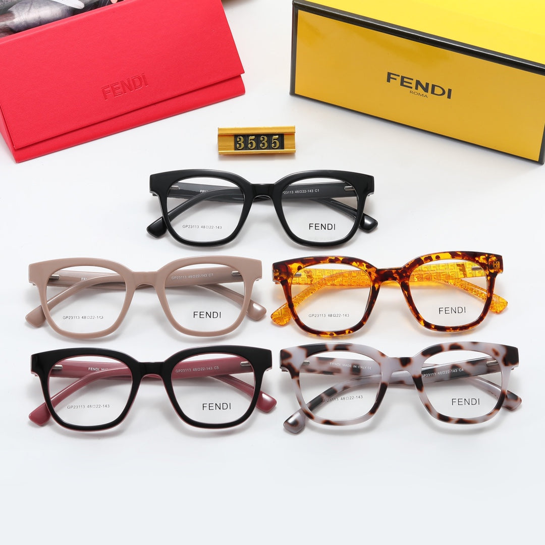 5-color fashionable FF letter sunglasses