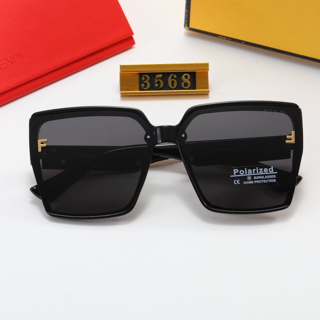 6-color fashion letter printing polarizer sunglasses