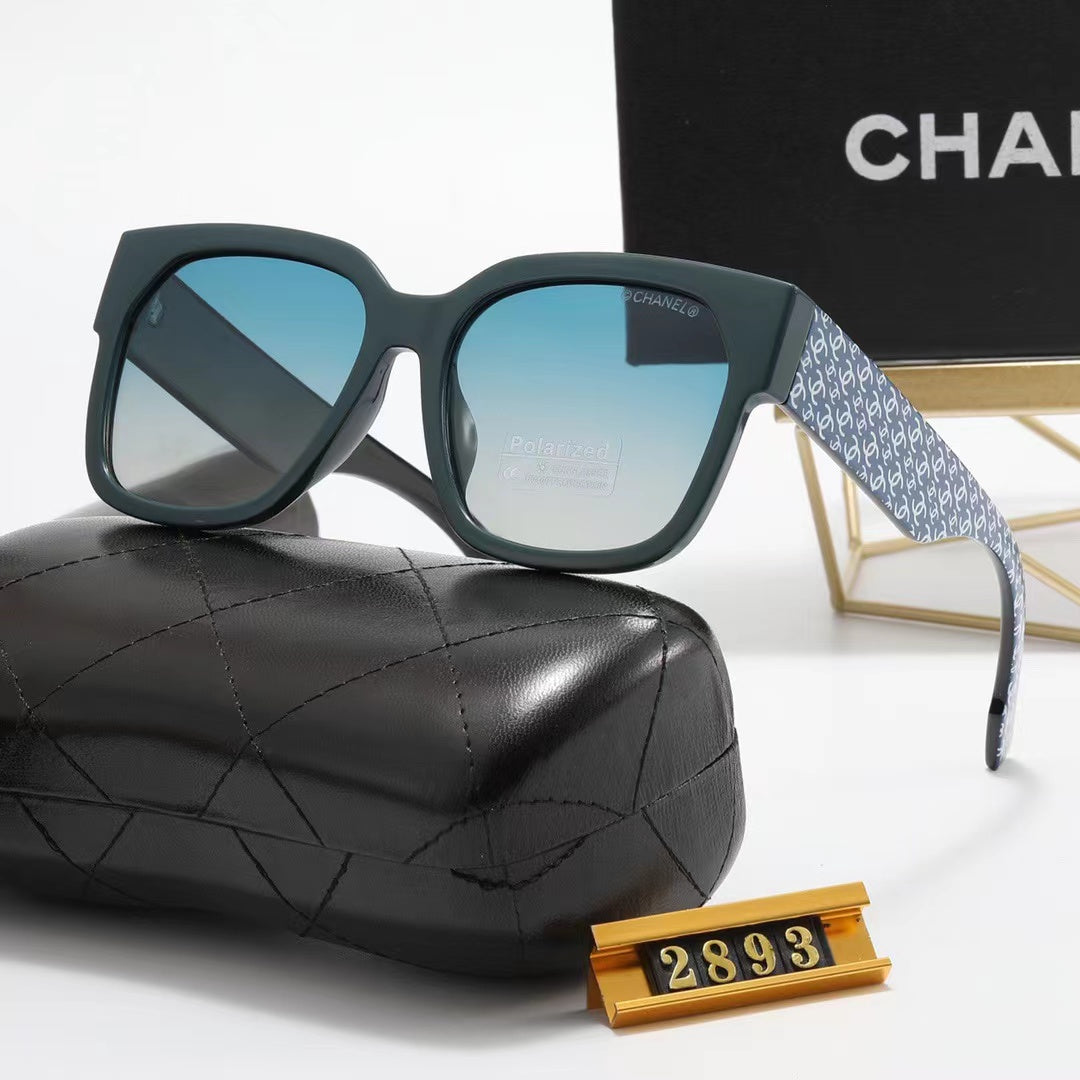 5-color fashion double C pattern printing sunglasses