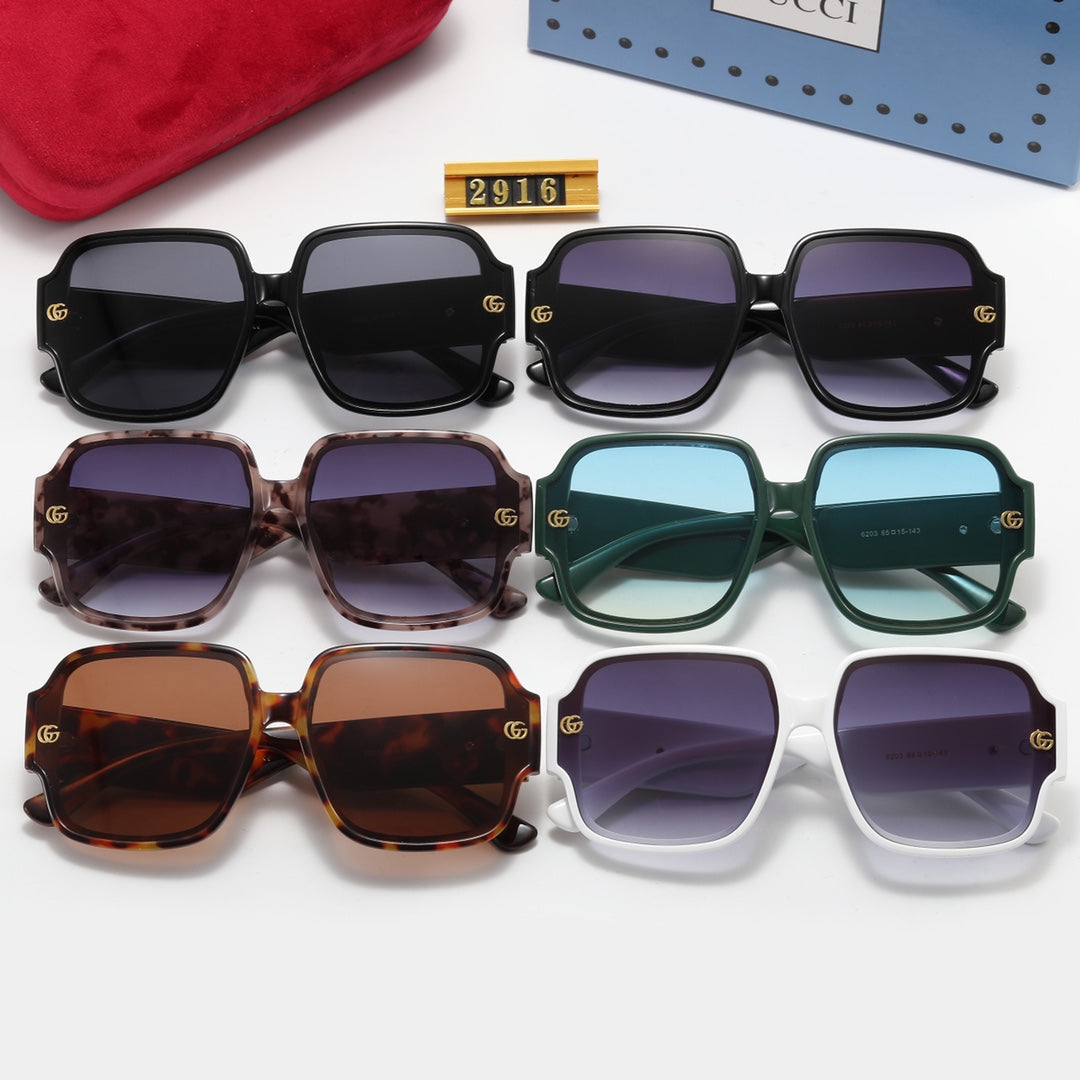 6 Dathanna Sunglasses Polaraithe Simplí na Breataine Dúbailte G