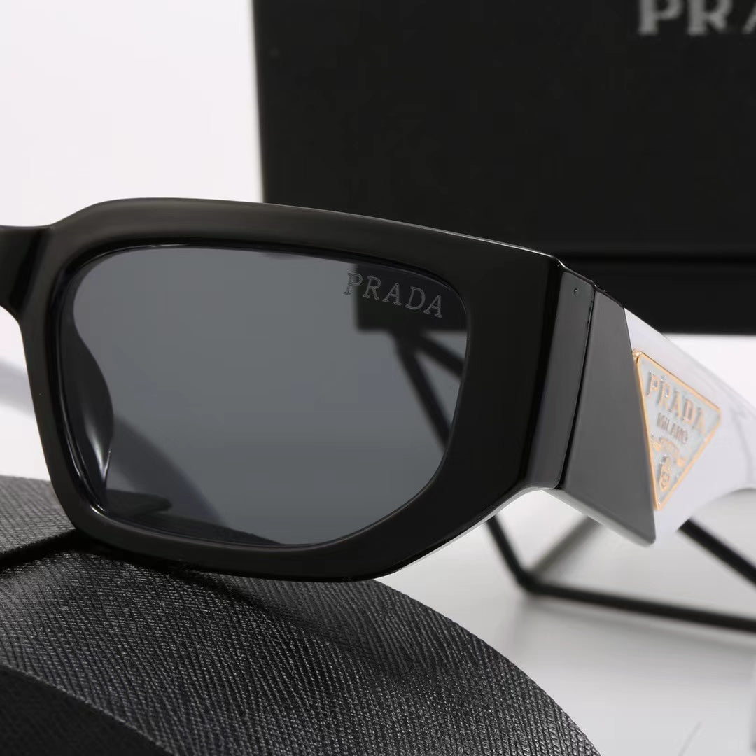 6-color fashion PA letter double color temple sunglasses