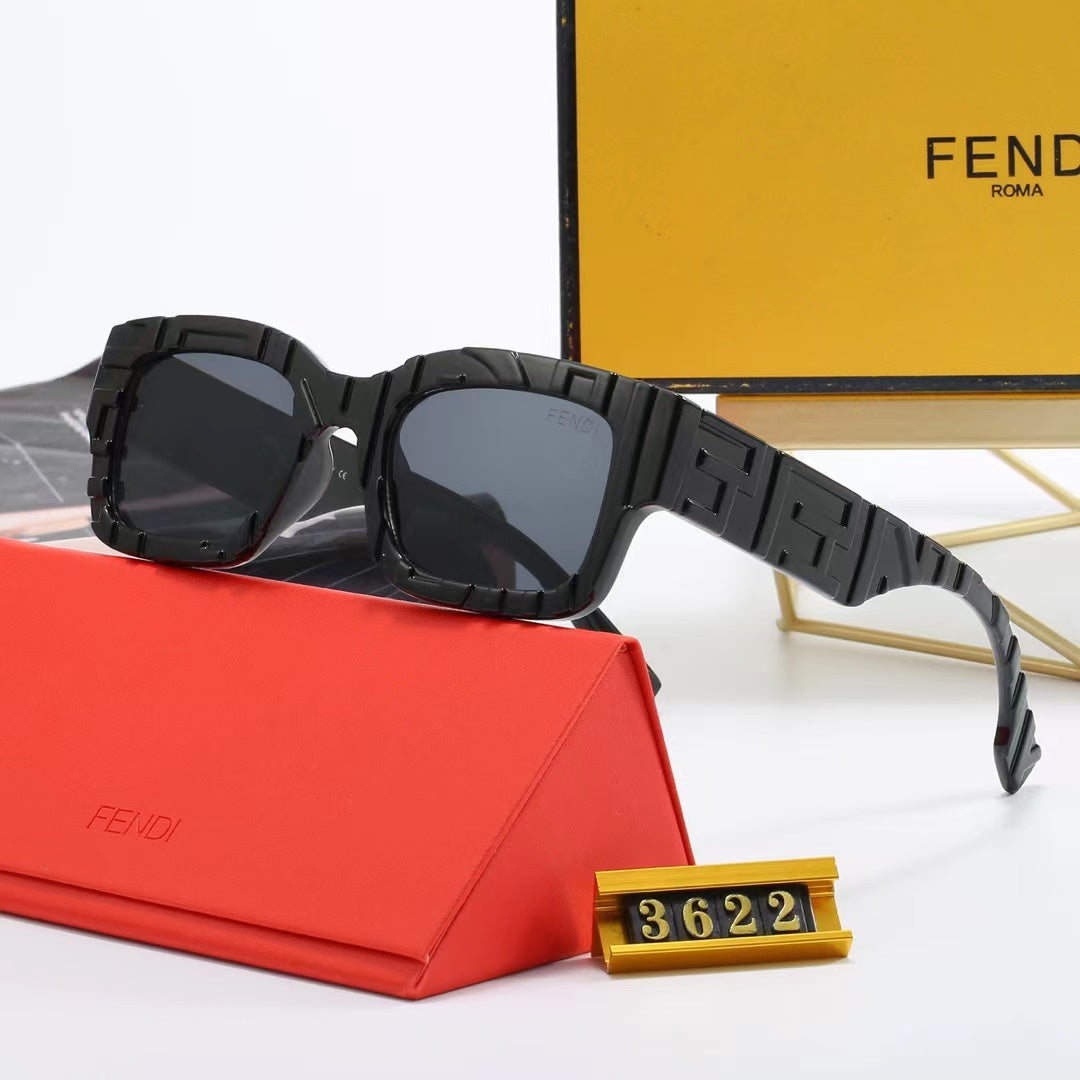 5-color fashionable FF letter sunglasses