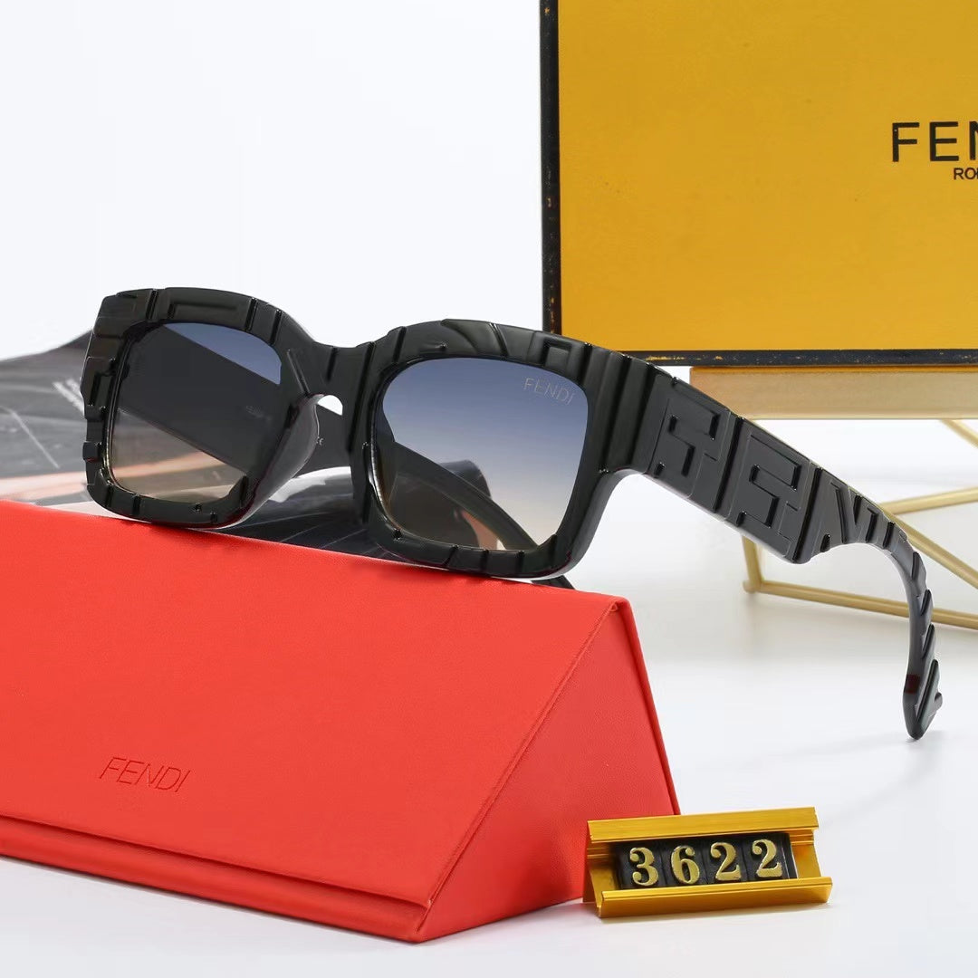 5-color fashionable FF letter sunglasses