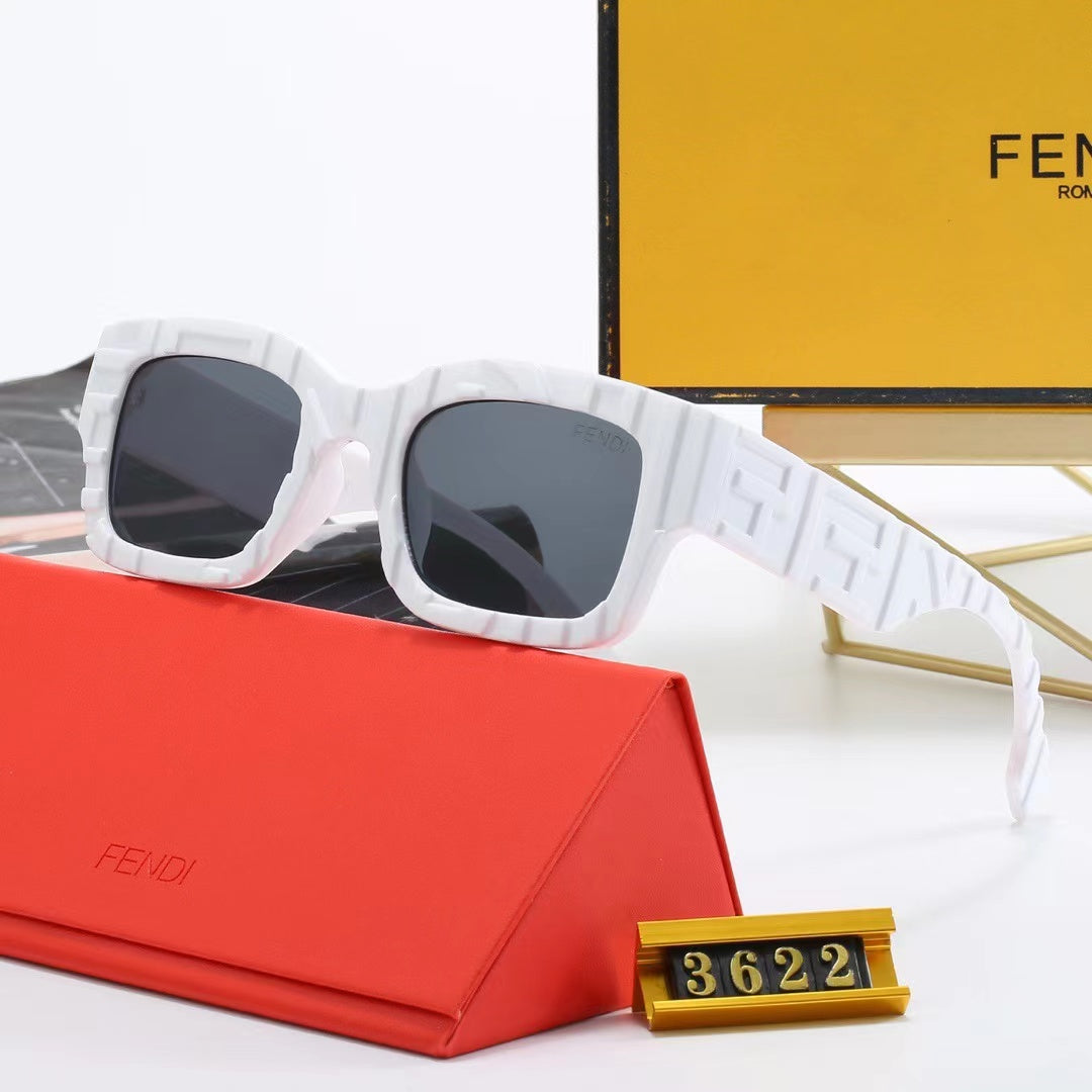 5-color fashionable FF letter sunglasses