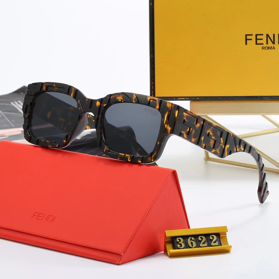 5-color fashionable FF letter sunglasses