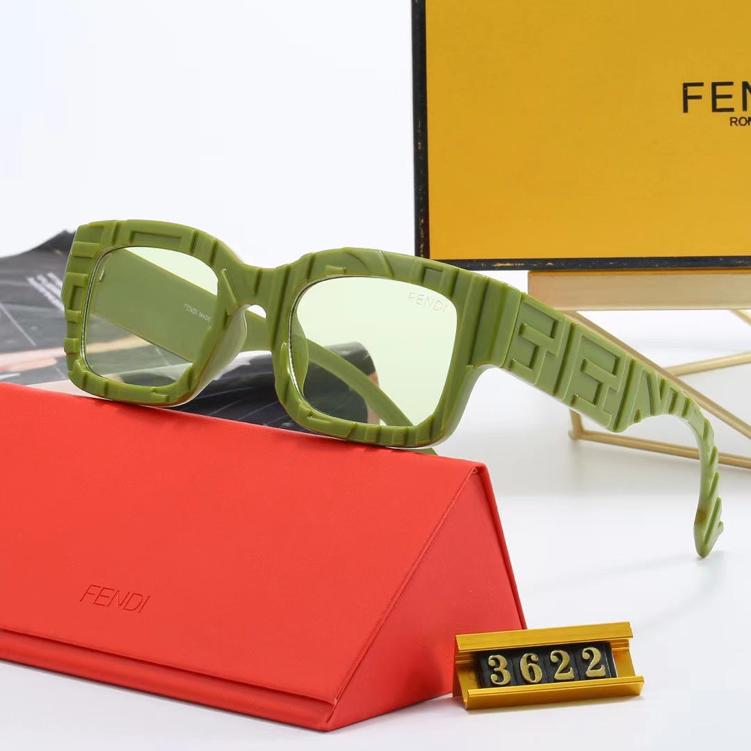 5-color fashionable FF letter sunglasses