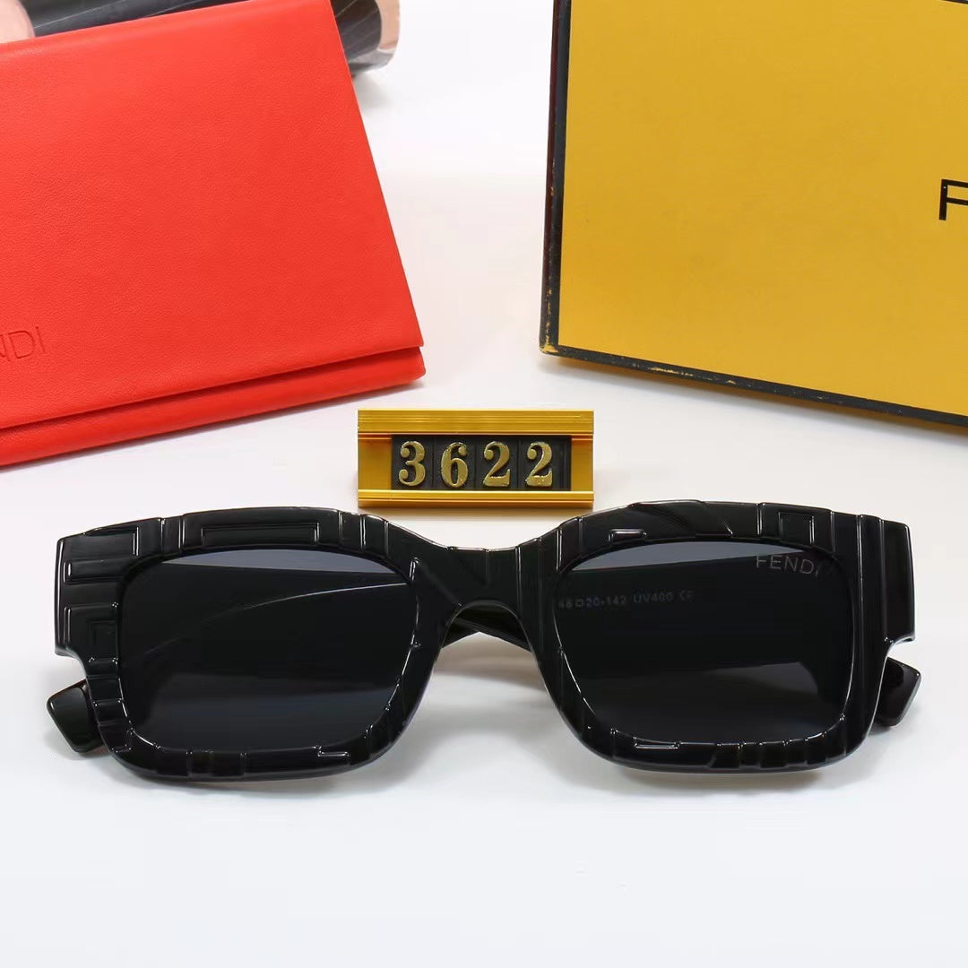 5-color fashionable FF letter sunglasses