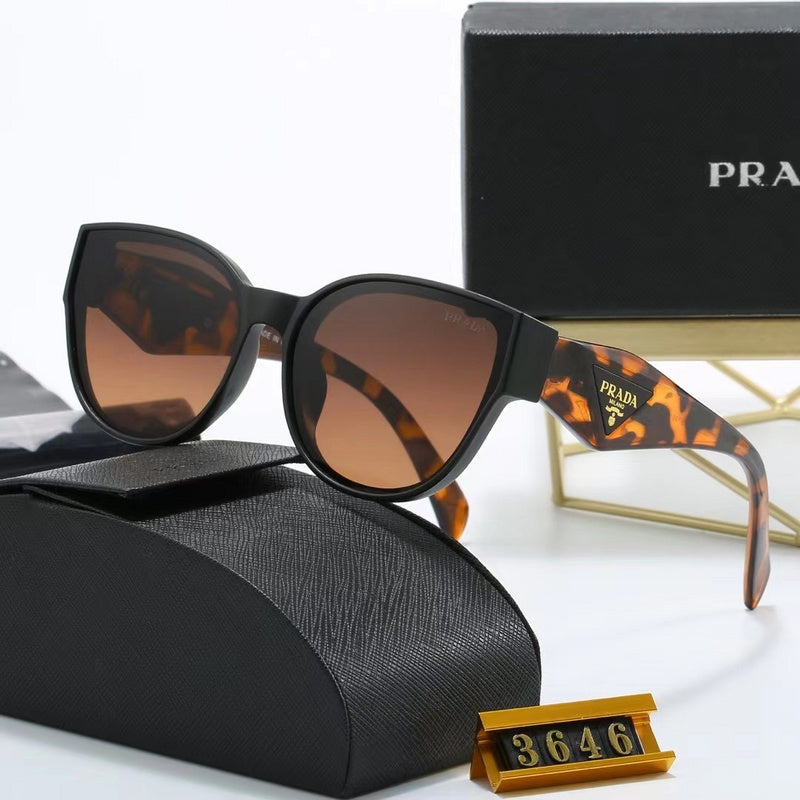 5-color fashionable PRA letter polarized sunglasses