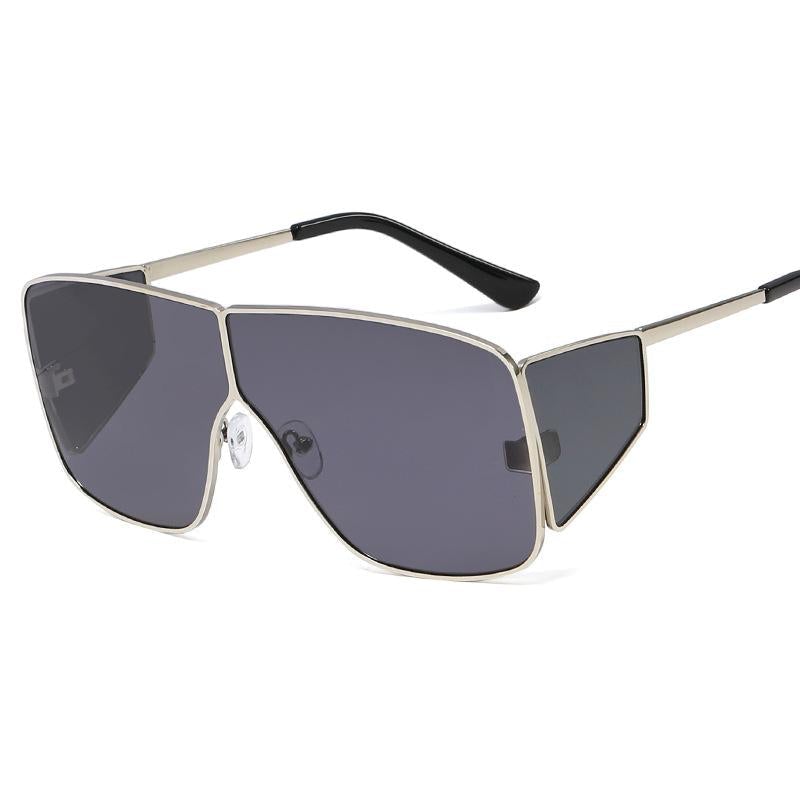 Modische Metallrandbrille