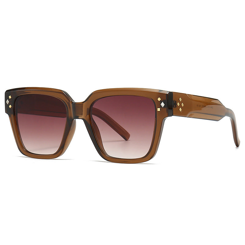 Rice Staple Quadratische Sonnenbrille