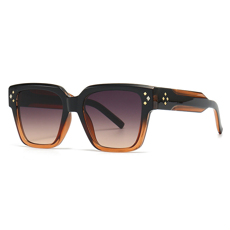 Rice Staple Quadratische Sonnenbrille